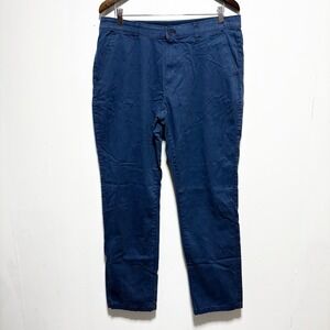 English Laundry Pants Mens 34 X 34 Blue Straight 5 Pocket Tech Stretch